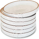 Flat Plates Set - Vanilla White