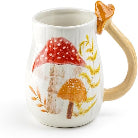 Magic Mist Mushroom 14oz Ceramic Mug