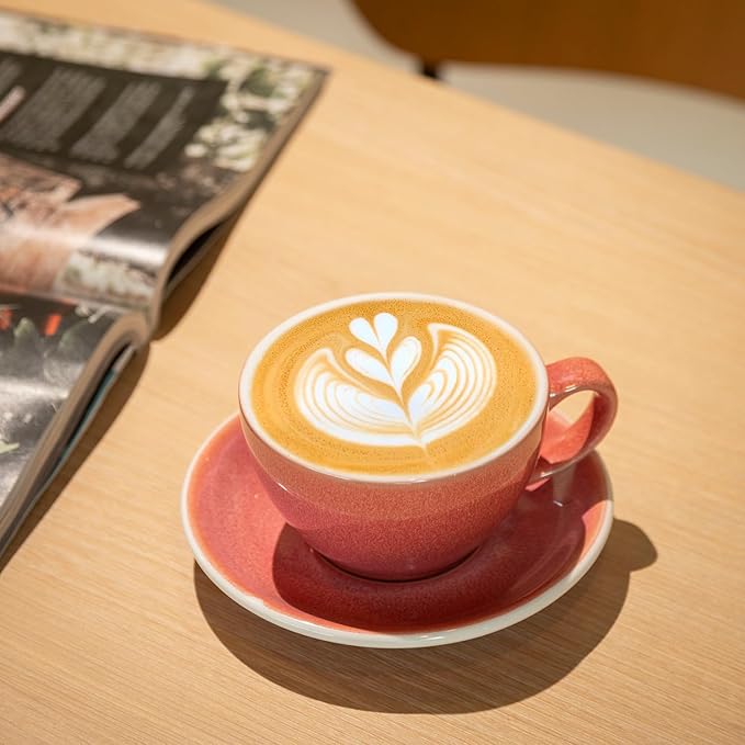 Coffee Cup Ceramic with Saucer