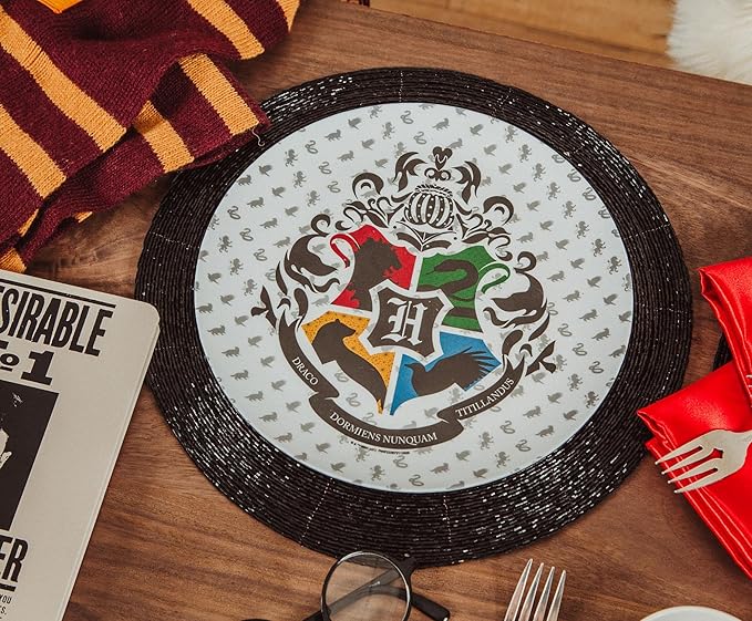 Harry Potter Hogwarts Crest Melamine Plates