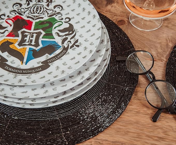 Harry Potter Hogwarts Crest Melamine Plates