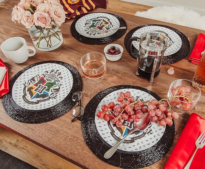 Harry Potter Hogwarts Crest Melamine Plates