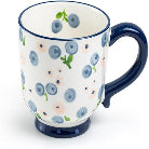 Blueberry 14oz Ceramic Mug